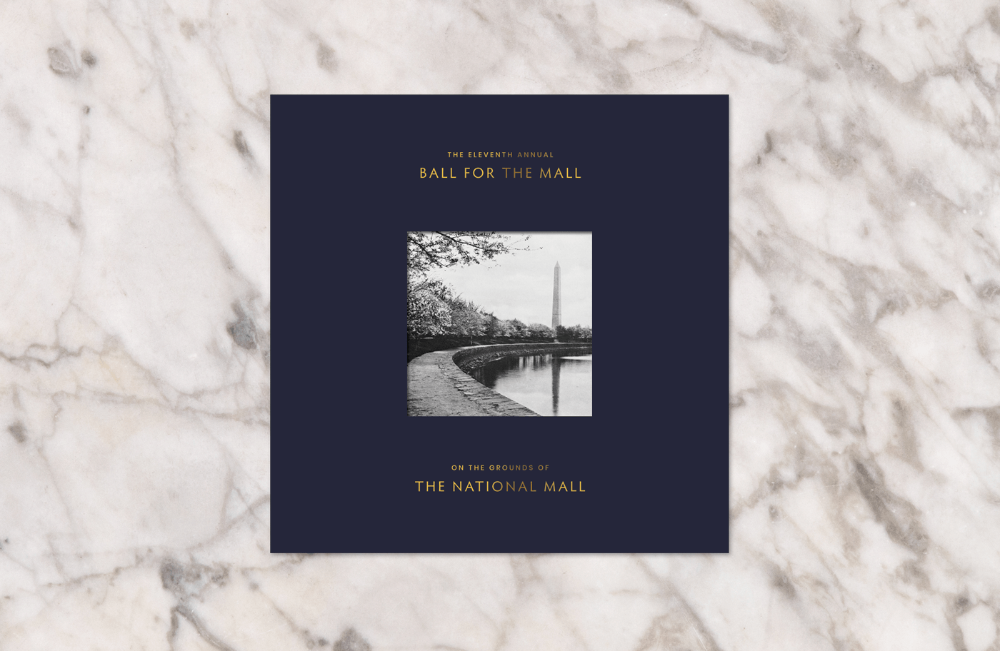 Trust for the National Mall 11th Annual Ball Invitation
