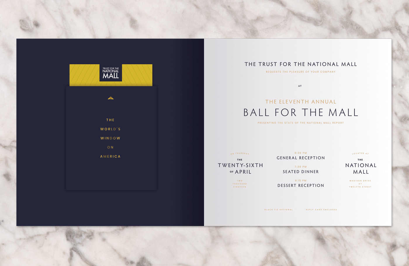 Trust for the National Mall Invitation