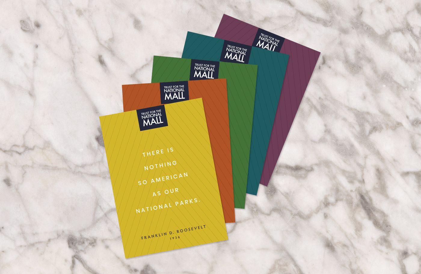 Trust for the National Mall Print Collateral